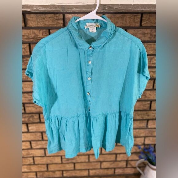 C&C California linen blouse‎ - Picture 1 of 5